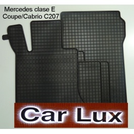 Alfombrillas de goma para  Mercedes clase E Coupe y Cabrio C207