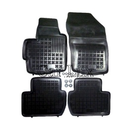 Alfombrillas de goma para Mitsubishi Outlander II tipo cubeta
