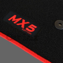 Alfombras Alfombrillas a medida para MX5 RC MZR Sport Edition rojo
