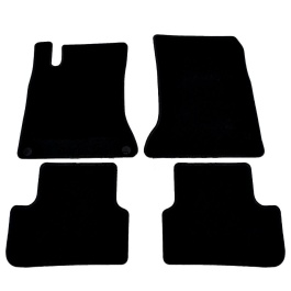 Alfombrillas Alfombras a medida MERCEDES CLA C117 HIGH LINE Velour